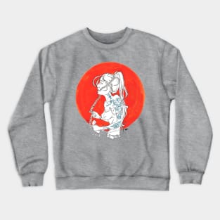 Listening To The Voices Inside My Head Crewneck Sweatshirt